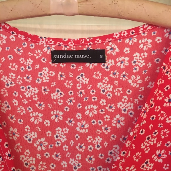 Sundae Muse | Tessa Summer Dress in Red ♥️ |NWOT| - Picture 8 of 9